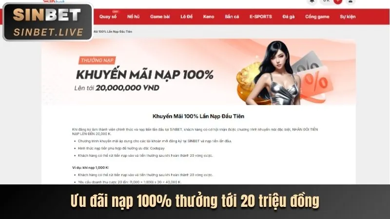 Thưởng nạp lại hàng ngày/tuần GA65